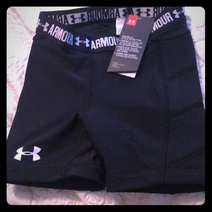 Girls size small softball sliding shorts NWT